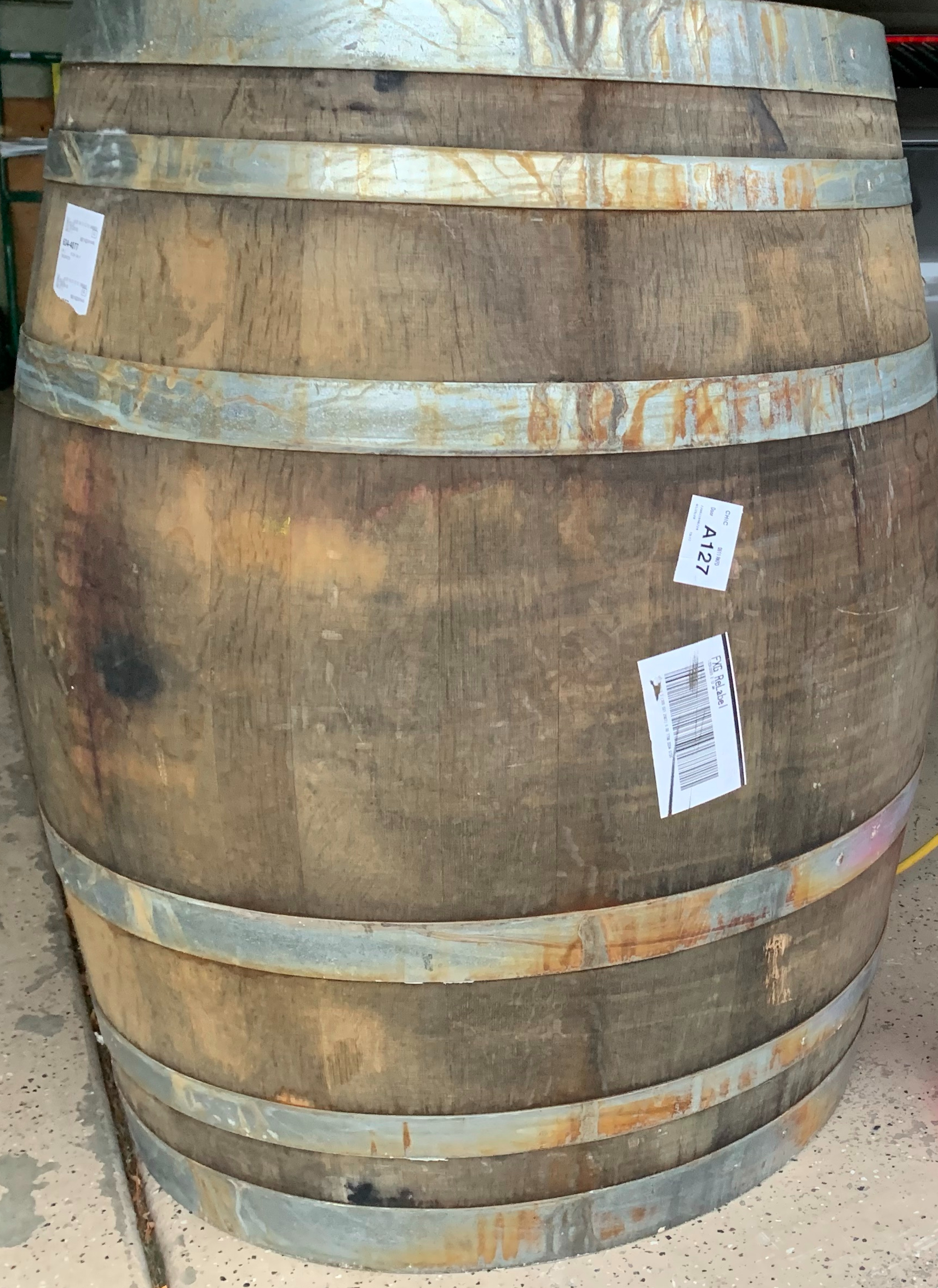 napa wine cask